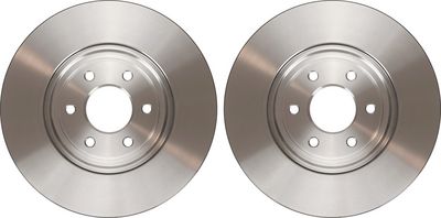 Brake disc Voor Links/Rechts past: NISSAN NAVARA NP300, PATHFINDER III 2.5D/3.0D/4.0 01.05-