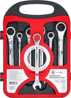 Ratschen-Ringgabelschlüsselsatz