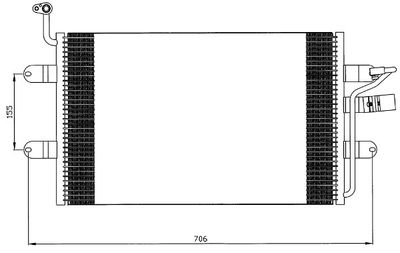 Condensor, airconditioning