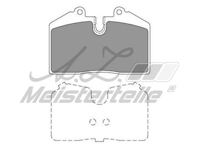 комплект спирачно феродо, дискови спирачки A.Z. Meisterteile AZMT-44-022-2321