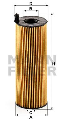Масляный фильтр MANN-FILTER HU 831 x для VW PHAETON