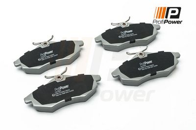 stabdžių trinkelių rinkinys, diskinis stabdys 1B1069 ProfiPower