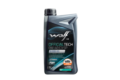Motoreļļa WOLF OFFICIALTECH 0W40 C3 SP 1L