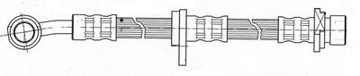Тормозной шланг CEF 511909 для HONDA LOGO