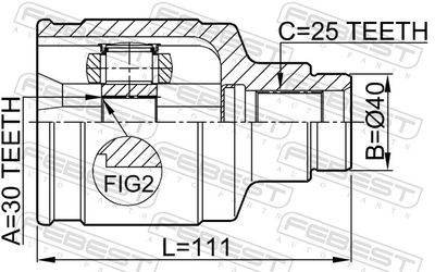 SET ARTICULATIE PLANETARA FEBEST 08111003 1
