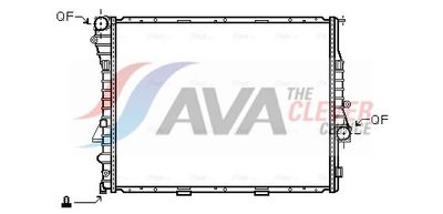 радиатор, охлаждане на двигателя AVA Clever Choice BW2274