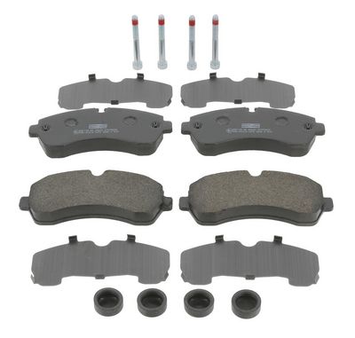 BREMSBELAGSATZ SCHEIBENBREMSE CHAMPION 573726CH