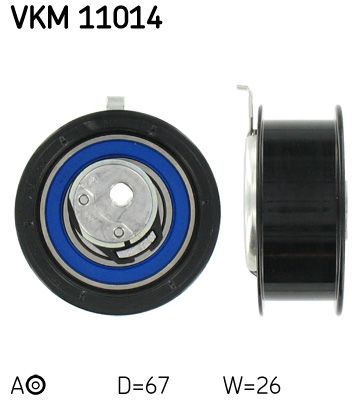 Натяжной ролик, ремень ГРМ SKF VKM 11014 для VW VENTO