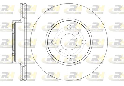Тормозной диск ROADHOUSE 61332.10 для ASTON MARTIN CYGNET