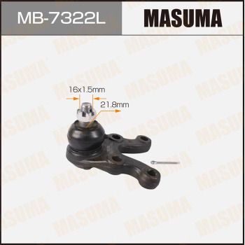 Шарнир независимой подвески / поворотного рычага MASUMA MB-7322L для MITSUBISHI L300