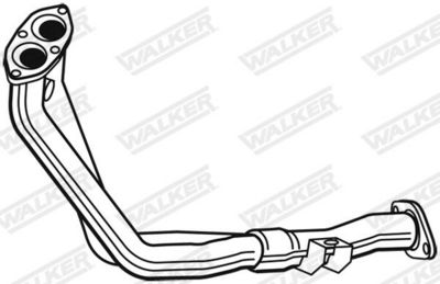 ABGASROHR WALKER 07588 4