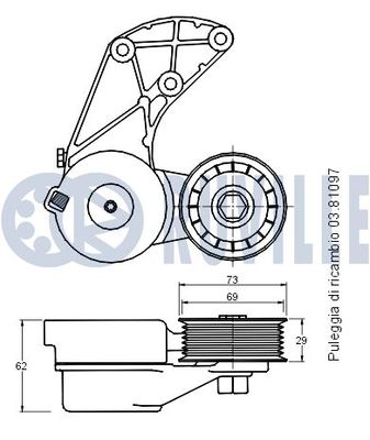 INTINZATOR CUREA CUREA DISTRIBUTIE RUVILLE 541716 1