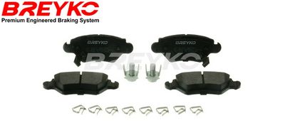 Bremsbelagsatz, Scheibenbremse