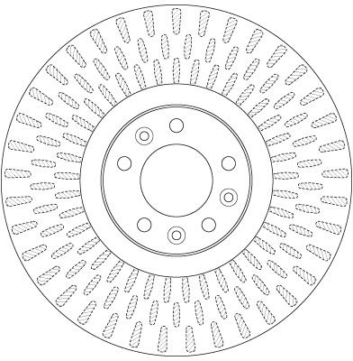 Bromsskiva TRW DF6427S