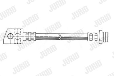 Тормозной шланг JURID 172472J для OPEL FRONTERA