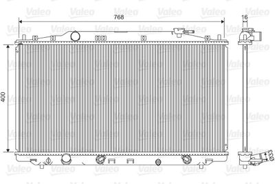 VALEO 701551 Крышка радиатора  для HONDA ACCORD (Хонда Аккорд)