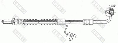 Тормозной шланг GIRLING 9004343 для FORD ORION