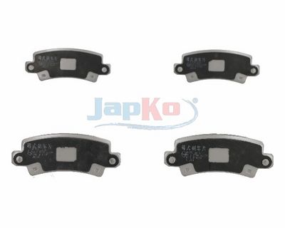 комплект спирачно феродо, дискови спирачки JAPKO