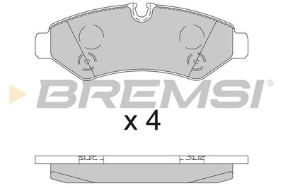BREMSI BP3848 Гальмівні колодки 