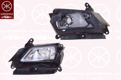 Противотуманная фара KLOKKERHOLM 34770281 для MAZDA 3
