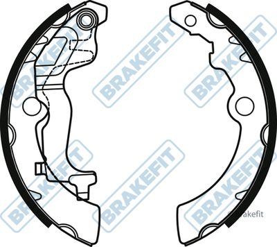 APEC Brake Shoe Set BSH1138