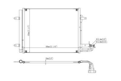 CONDENSATOR CLIMATIZARE WALKER WCD00316 7