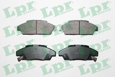 LPR 05P571 Тормозные колодки и сигнализаторы для HONDA ACCORD IV (CB) 2.2 i 16V Automatik (CB7)