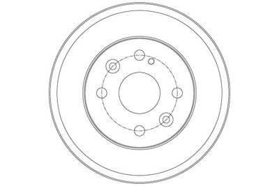 BREMSTROMMEL TRW DB4429 1