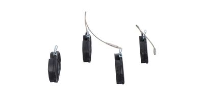 BREMSBELAGSATZ SCHEIBENBREMSE VALEO 301061A 20