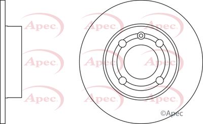 Brake Disc APEC DSK2165