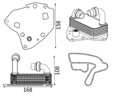 RADIATOR ULEI ULEI MOTOR