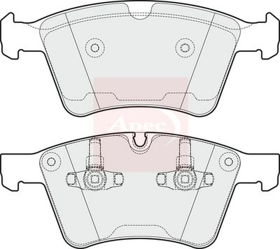 DriveTec Brake Pads DBPPAD1680