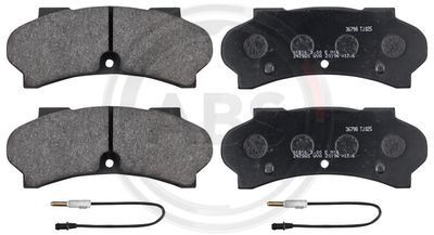 Комплект тормозных колодок, дисковый тормоз A.B.S. 36798 для PEUGEOT J9