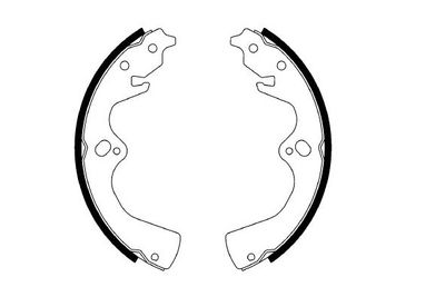 Комплект тормозных колодок E.T.F. 09-0334 для MAZDA MPV