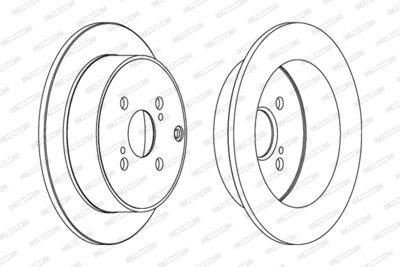 DISC FRANA FERODO DDF1409 1