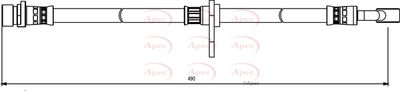 Brake Hose APEC HOS3861