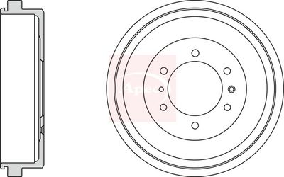 APEC Brake Drum DRM9974