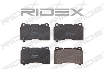 Комплект тормозных колодок, дисковый тормоз RIDEX 402B0476 для FORD GT