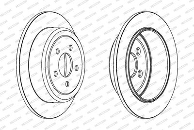 DISC FRANA FERODO DDF1760 1