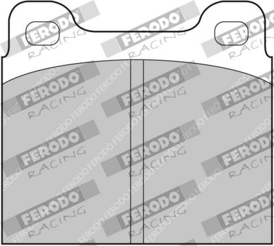 BREMSBELAGSATZ SCHEIBENBREMSE FERODO RACING FCP2Z 1