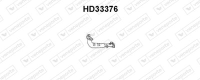 ABGASROHR VENEPORTE HD33376