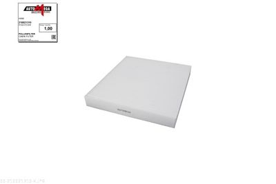 Filtr, vzduch v interiéru AUTOMEGA 210021310