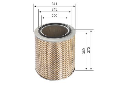 BOSCH Luftfilter