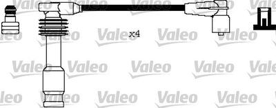 Комплект проводов зажигания VALEO 346292 для OPEL TIGRA