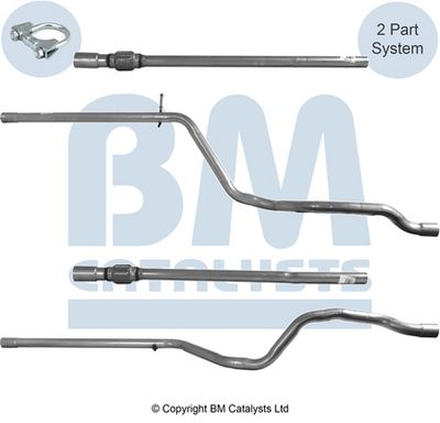 изпускателна тръба BM Catalysts BM50513