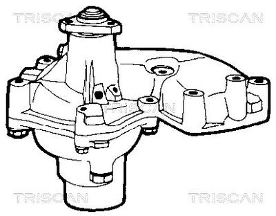 Водяной насос, охлаждение двигателя TRISCAN 8600 15874 для FIAT MERENGO
