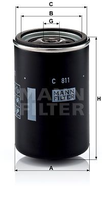 Luftfilter MANN-FILTER C 811