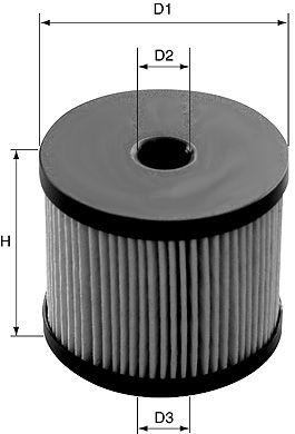 FILTRU COMBUSTIBIL DAVID VASCO C277 2