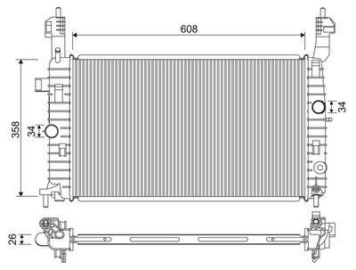 RADIATOR RACIRE MOTOR