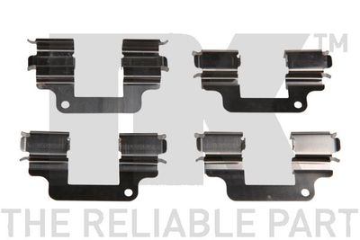 Комплектующие, колодки дискового тормоза NK 79401740 для LAND ROVER FREELANDER
